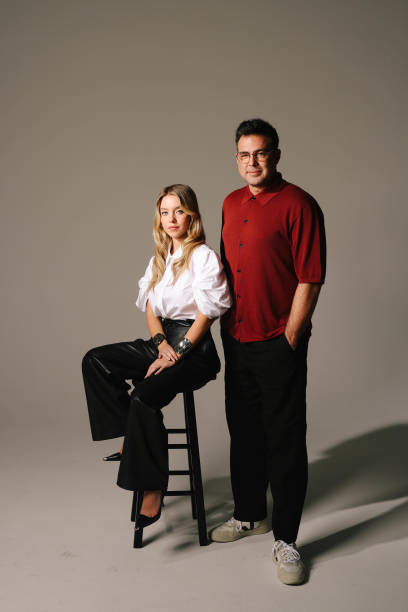 Actor Sydney Sweeney and director Michael Mohan are photographed for Los Angeles Times on February 20, 2024 in Los Angeles, California. PUBLISHED IMAGE. CREDIT MUST READ: Dania Maxwell/Los Angeles Times via Contour RA (408×612)
