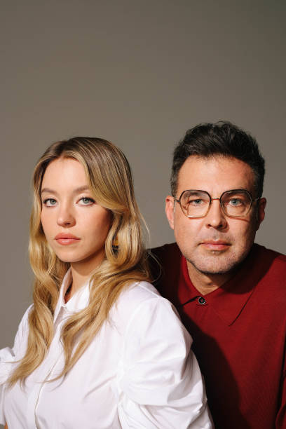 Actor Sydney Sweeney and director Michael Mohan are photographed for Los Angeles Times on February 20, 2024 in Los Angeles, California. PUBLISHED IMAGE. CREDIT MUST READ: Dania Maxwell/Los Angeles Times via Contour RA (408×612)