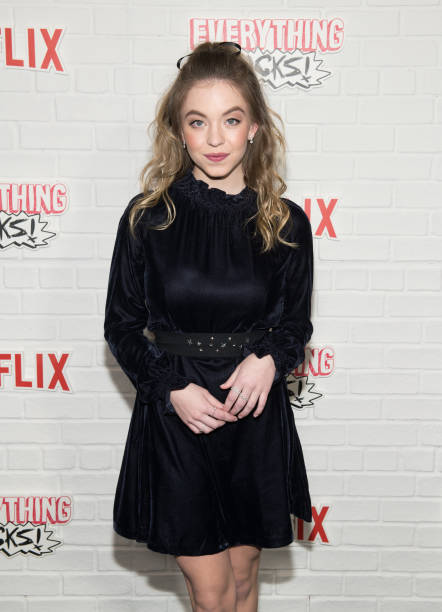Actress Sydney Sweeney attends Netfix's "Everything Sucks!" series premiere at AMC 34th Street on January 31, 2018 in New York City.