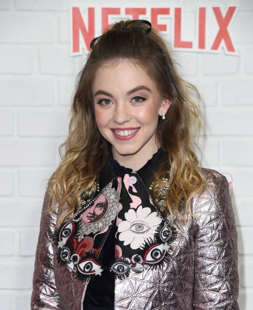 Actress Sydney Sweeney attends the Netflix premiere of "Everything Sucks!" at AMC Loews 34th Street in New York on January 31, 2018. / AFP PHOTO / ANGELA WEISS