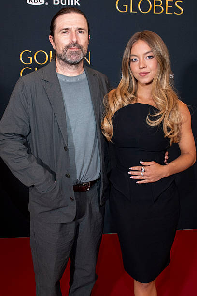 David Michod, Sydney Sweeney at the 2025 Road to the Golden Globes Party during the Toronto Film Festival at the Four Seasons Hotel Toronto on September 06, 2025 in Toronto, Ontario — frame 115/152 (408×612)