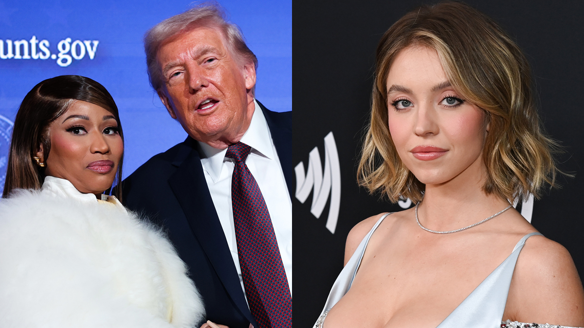 Nicki Minaj Includes AI Image of Sydney Sweeney in Birthday Tribute to Donald Trump (1200×675)