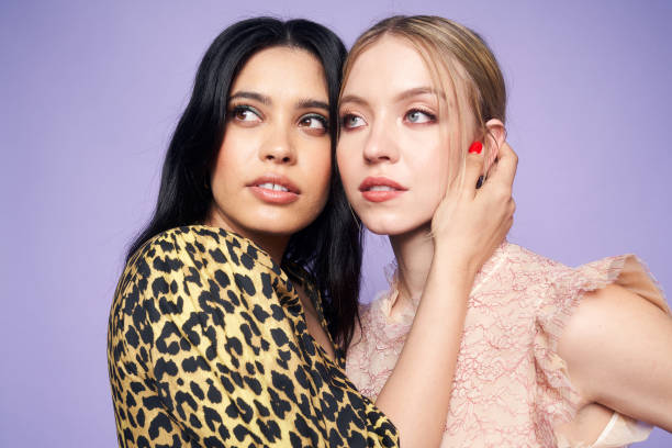 Otmara Marrero and Sydney Sweeney of the film 'Clementine' pose for a portrait during the 2019 Tribeca Film Festival at Spring Studio on April 28, 2019 in New York City (612×408)
