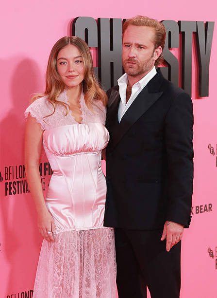 Sydney Sweeney and Ben Foster attend the Headline Gala screening of "Christy" during The 69th BFI London Film Festival at The Royal Festival Hall on October 17, 2025 in London, England — frame 42/57 (447×612)