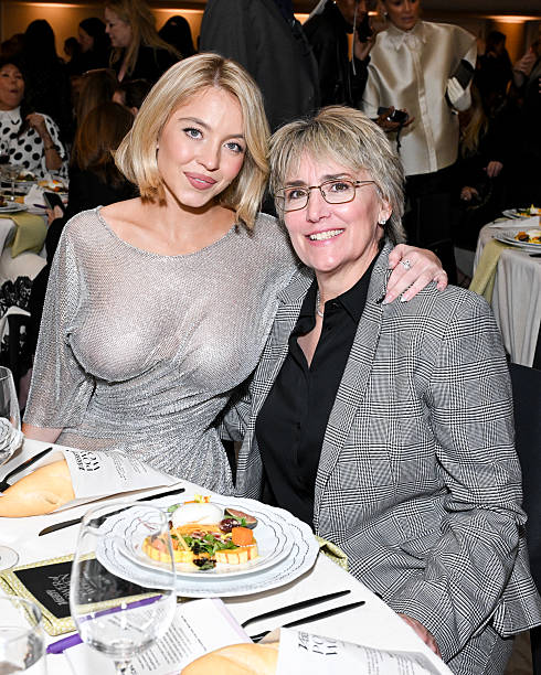 Sydney Sweeney and Christy Martin at Variety's 2025 Power of Women Los Angeles, Presented by Lifetime at the Beverly Hills Hotel on October 29, 2025 in Beverly Hills, California — frame 29/40 (490×612)