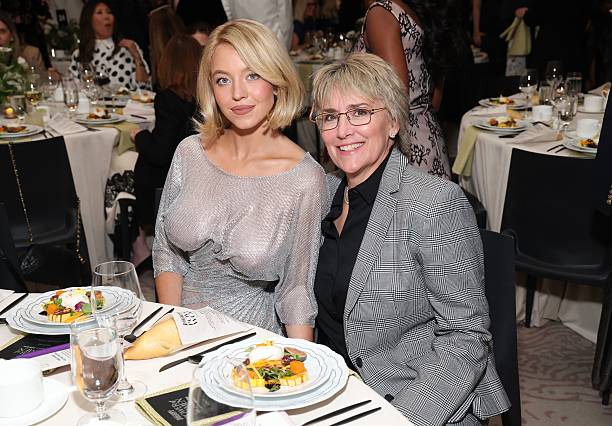 Sydney Sweeney and Christy Martin attend Variety Power of Women presented by Lifetime at The Beverly Hills Hotel on October 29, 2025 in Beverly Hills, California — frame 28/40 (612×426)