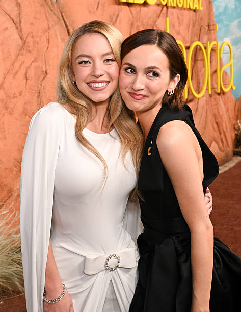 Sydney Sweeney and Maude Apatow at HBO's "Euphoria" Season 3 Premiere held at TCL Chinese Theatre on April 07, 2026 i...