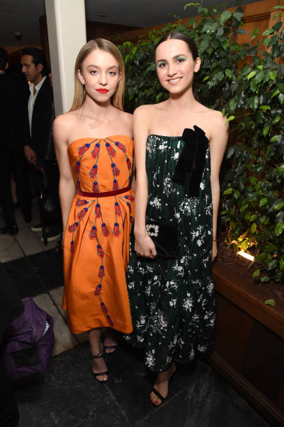 Sydney Sweeney and Maude Apatow attend Vanity Fair and Lancôme Toast Women In Hollywood on February 21, 2019 in West Hollywood, California (407×612)