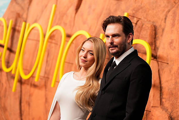 Sydney Sweeney and Sam Levinson attend the Los Angeles Red Carpet Premiere of HBO Original Drama Series EUPHORIA at T...