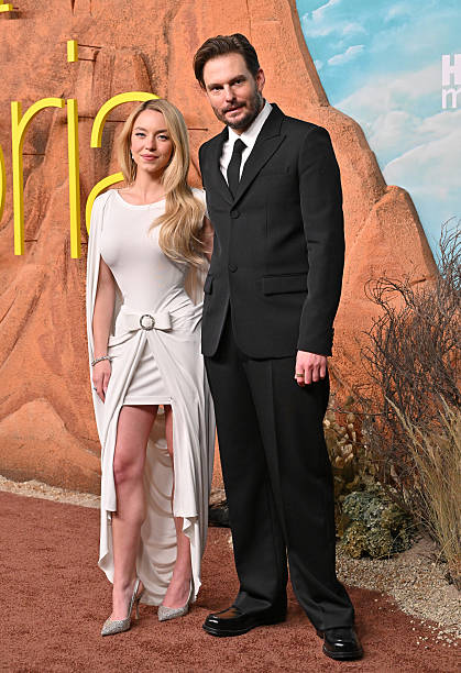 Sydney Sweeney and Sam Levinson attend the Los Angeles Premiere of HBO's "Euphoria" Season 3 at TCL Chinese Theatre o...