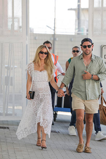 Sydney Sweeney and Scooter Braun is Seen During