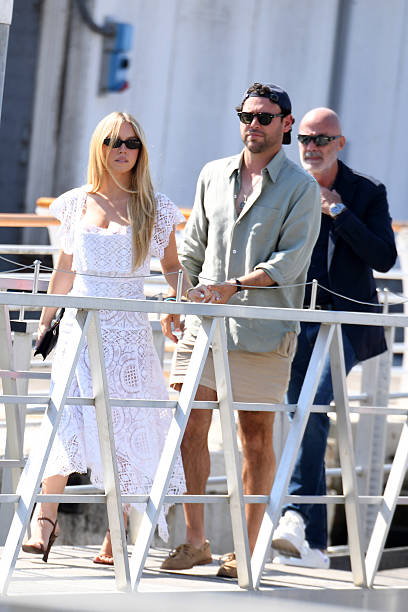 Sydney Sweeney and Scooter Braun is Seen During