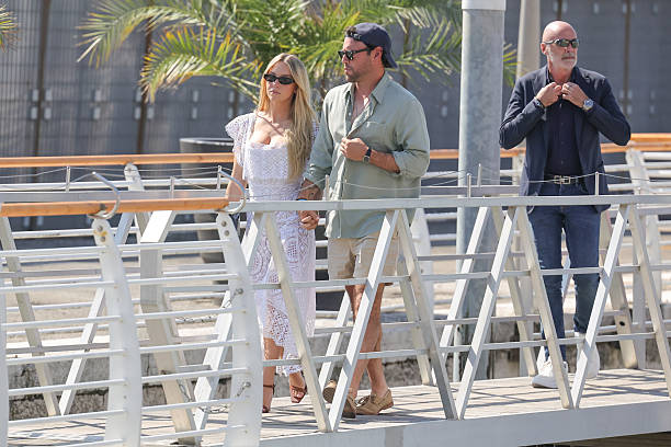 Sydney Sweeney and Scooter Braun is Seen During