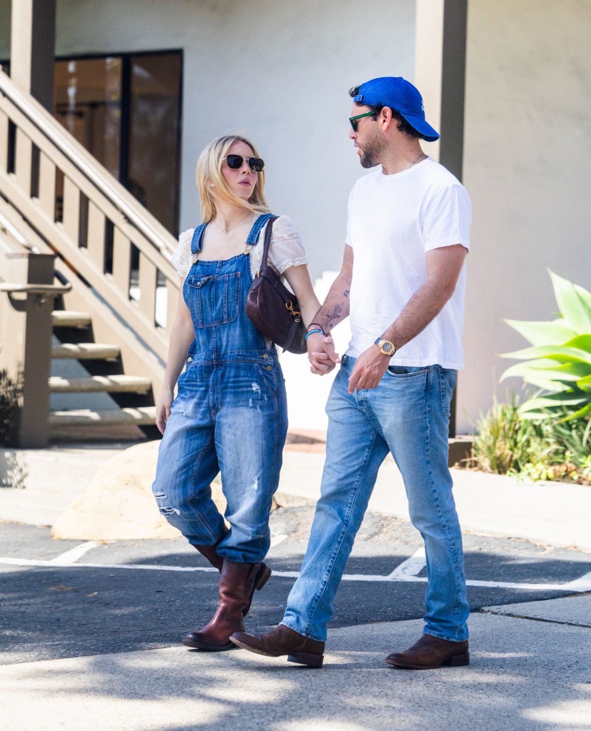 Sydney Sweeney and Scooter Braun Out and About