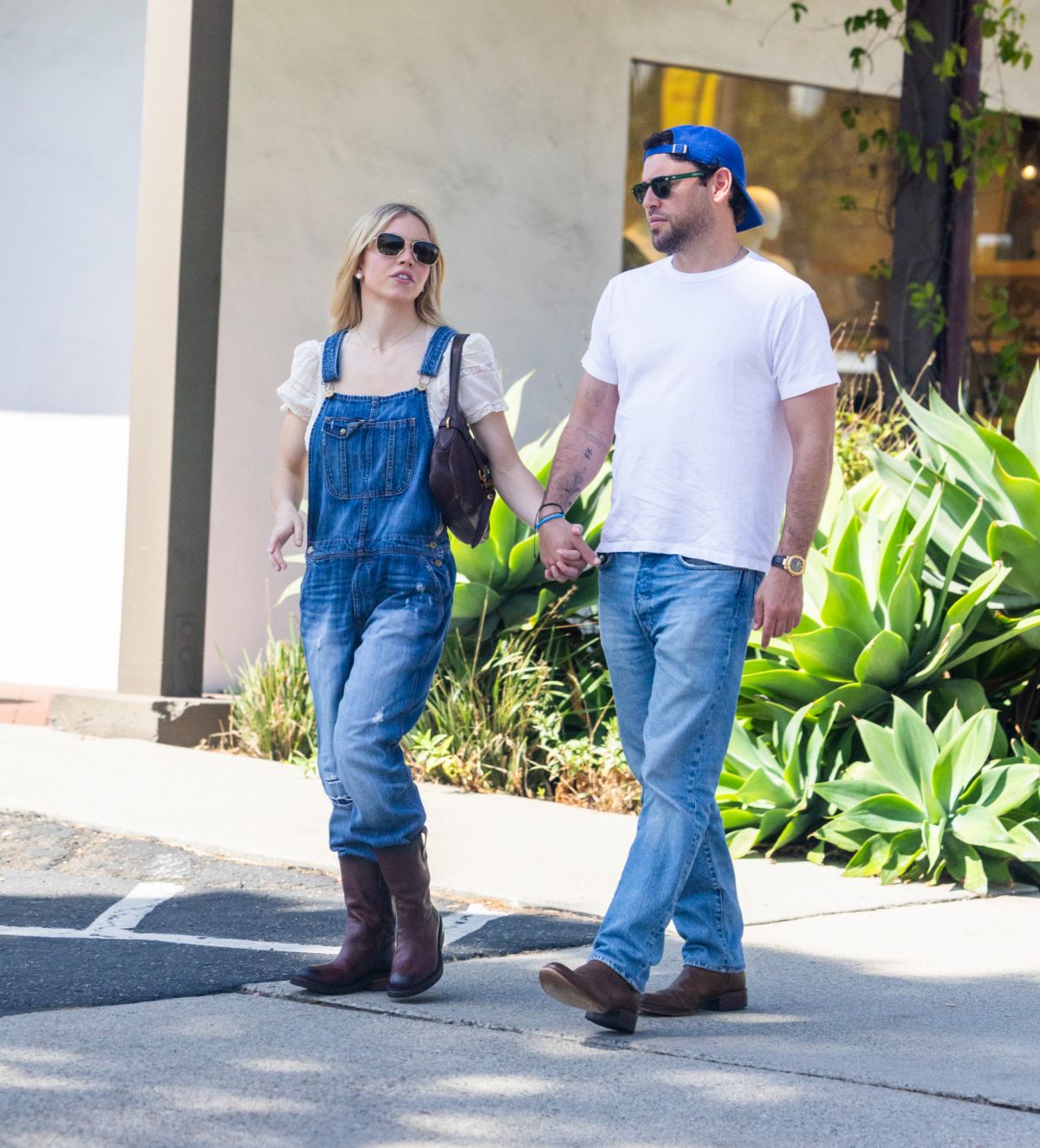 Sydney Sweeney and Scooter Braun Out and About