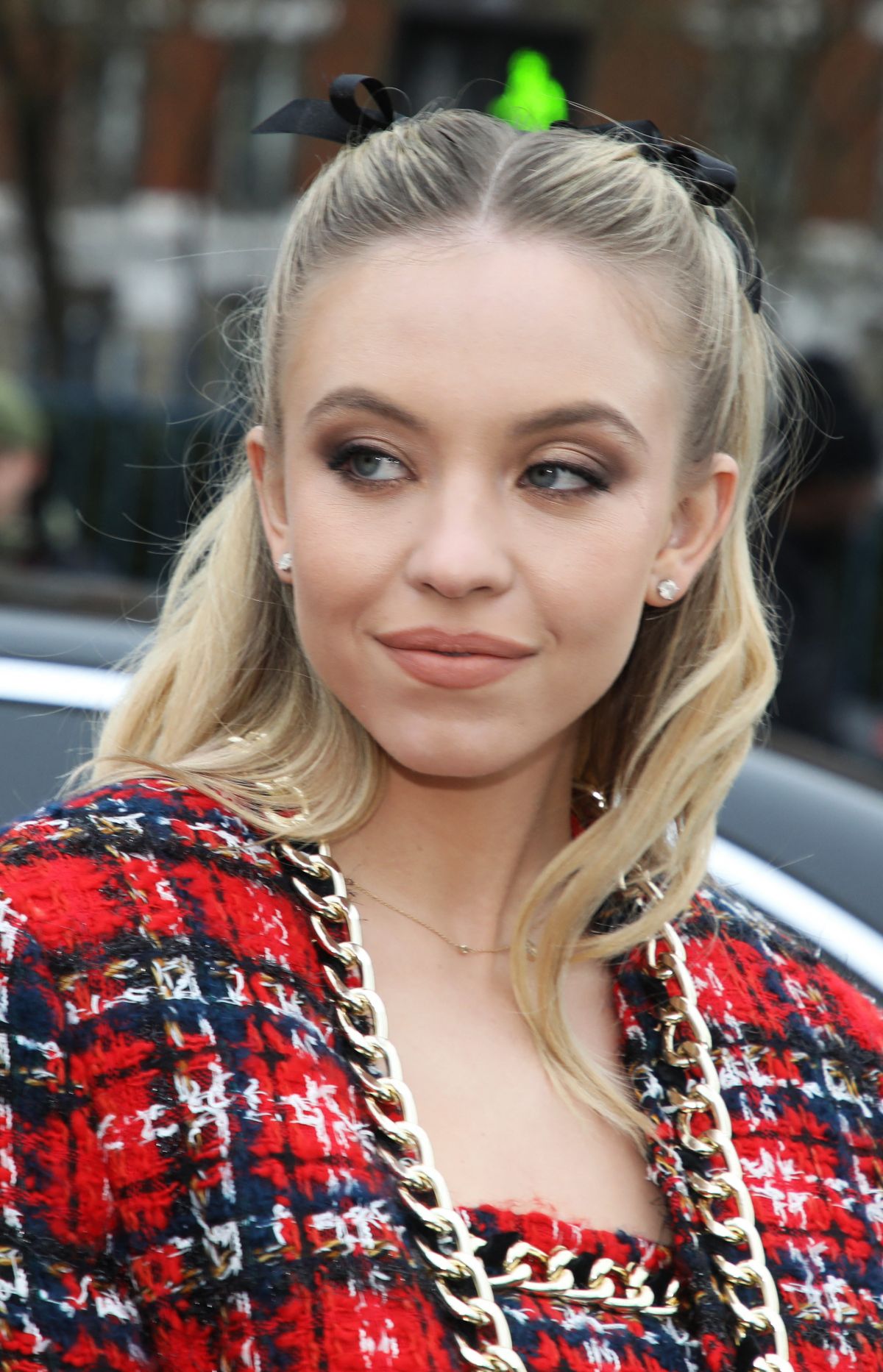 Sydney Sweeney — SYDNEY SWEENEY Arrives at Balmain Show at Paris Fashion Week 02/28/2020