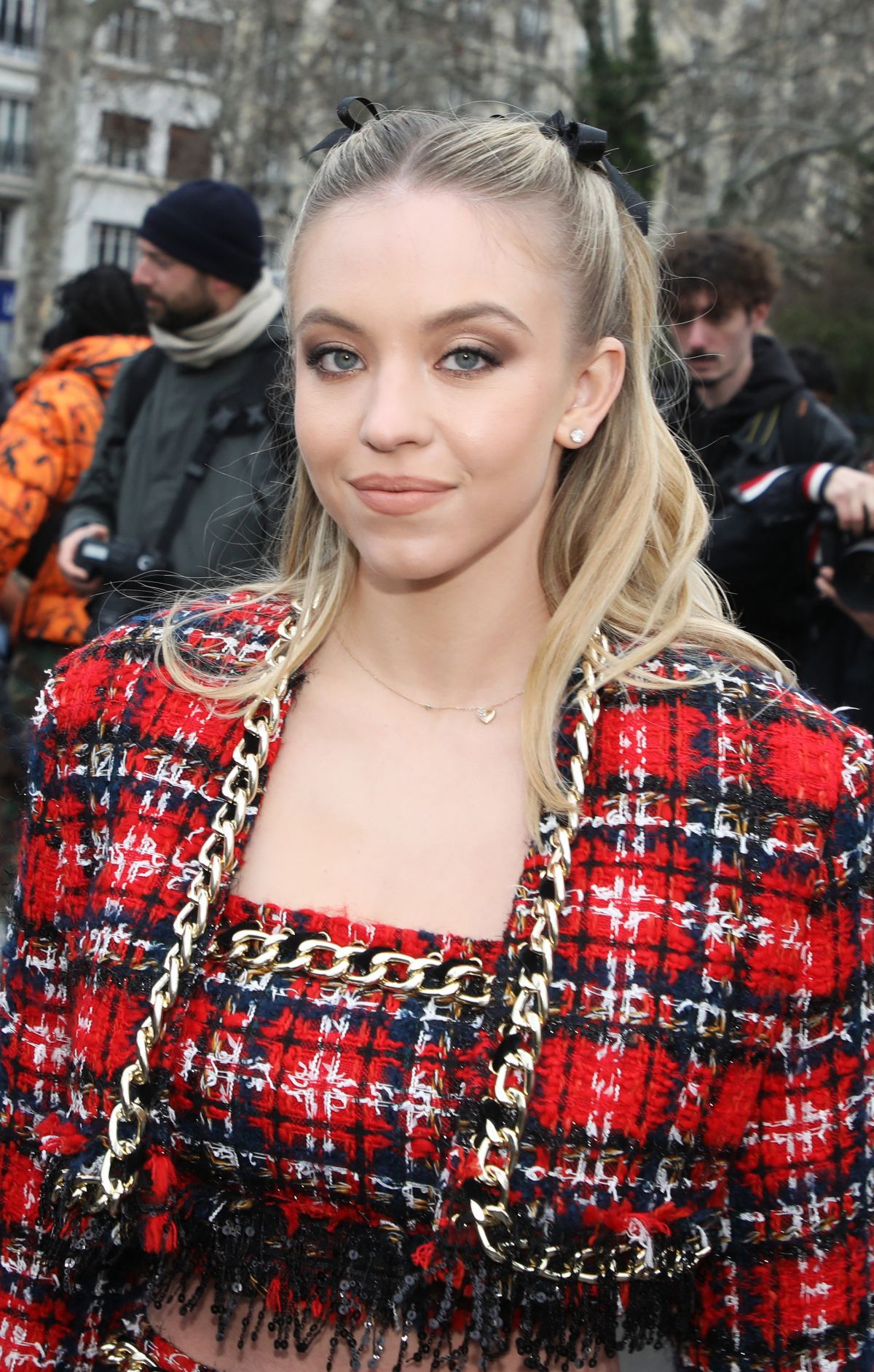 Sydney Sweeney — SYDNEY SWEENEY Arrives at Balmain Show at Paris Fashion Week 02/28/2020
