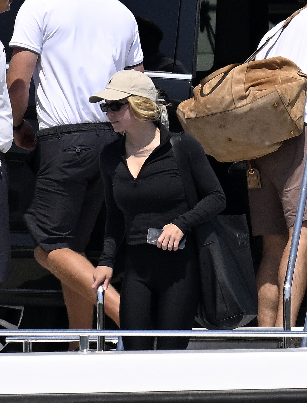 Sydney Sweeney Arrives at Port of Andratx in Mallo