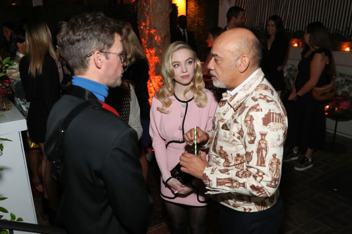 SYDNEY SWEENEY at Christian Louboutin x Instyle Dinner in West Hollywood 11/14/2021 (1200×800)