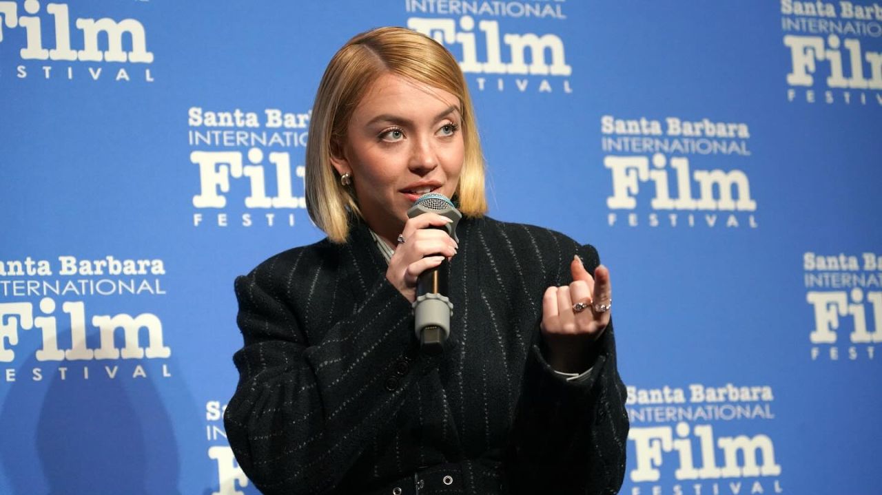 Sydney Sweeney at Christy Screening Santa Barbara Film Festival 2025 — frame 91/343 (1280×719)