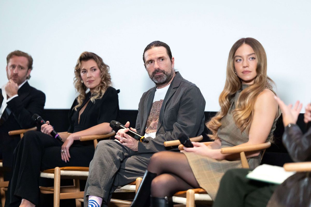 SYDNEY SWEENEY at Christy Special Screening and Q&A in London 10/17/2025 — frame 56/65 (1200×800)