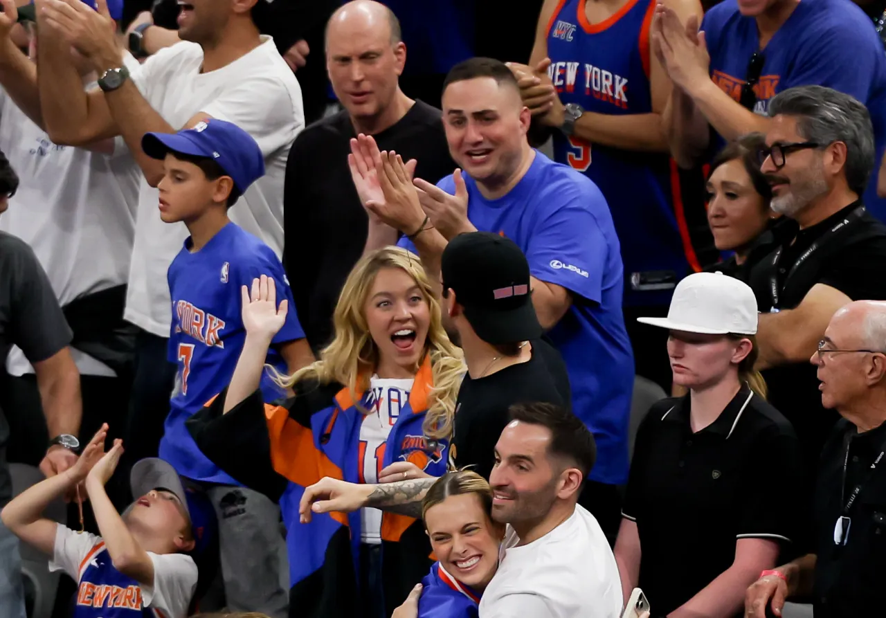 Sydney Sweeney at Nba Finals Game in San Antonio