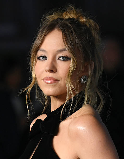 Sydney Sweeney at the Fifth Annual Academy Museum Gala held at the Academy Museum of Motion Pictures on October 18, 2025 in Los Angeles, California — frame 1/12 (476×612)