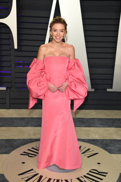 Sydney Sweeney attends 2019 Vanity Fair Oscar Party Hosted By Radhika Jones at Wallis Annenberg Center for the Performing Arts on February 24, 2019 in Beverly Hills, California — frame 143/179 (408×612)