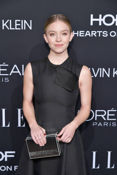 Sydney Sweeney attends ELLE's 25th Annual Women In Hollywood Celebration presented by L'Oreal Paris, Hearts On Fire and CALVIN KLEIN at Four Seasons Hotel Los Angeles at Beverly Hills on October 15, 2018 in Los Angeles, California — frame 7/13 (408×612)