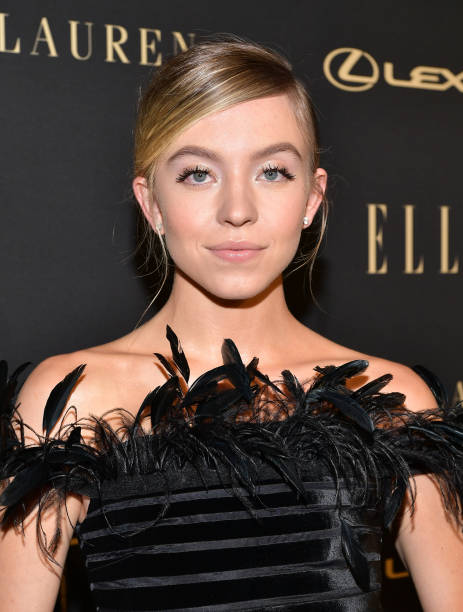 Sydney Sweeney attends ELLE's 26th Annual Women In Hollywood Celebration Presented By Ralph Lauren And Lexus at The Four Seasons Hotel Los Angeles on October 14, 2019 in Beverly Hills, California.