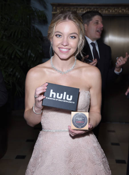 Sydney Sweeney attends Hulu's 2018 Emmy Party at Nomad Hotel Los Angeles on September 17, 2018 in Los Angeles, California.