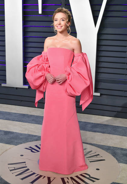 Sydney Sweeney attends the 2019 Vanity Fair Oscar Party hosted by Radhika Jones at Wallis Annenberg Center for the Performing Arts on February 24, 2019 in Beverly Hills, California — frame 145/179 (422×612)