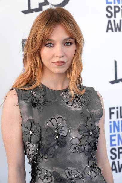 Sydney Sweeney attends the 2022 Film Independent Spirit Awards on March 06, 2022 in Santa Monica, California.