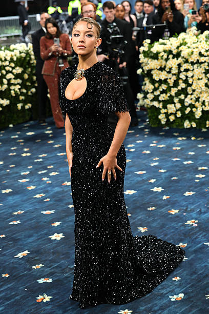Sydney Sweeney attends The 2025 Met Gala Celebrating "Superfine: Tailoring Black Style" - Arrivals at Metropolitan Museum of Art on May 05, 2025 in New York City — frame 21/73 (408×612)