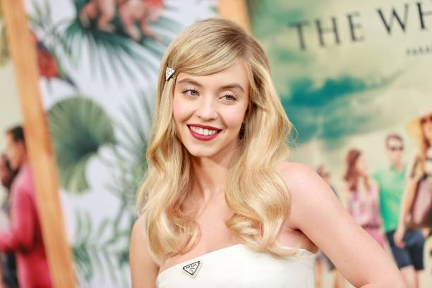 Sydney Sweeney attends the Los Angeles premiere of the new HBO Limited Series "The White Lotus" at Bel-Air Bay Club on July 07, 2021 in Pacific Palisades, California.