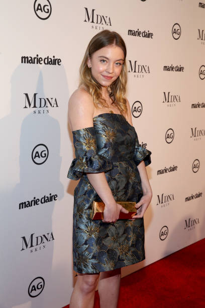 Sydney Sweeney attends the Marie Claire's Image Makers Awards 2018 on January 11, 2018 in West Hollywood, California (408×612)