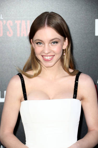 Sydney Sweeney attends the premiere of Hulu's "The Handmaid's Tale" Season 2 at TCL Chinese Theatre on April 19, 2018 in Hollywood, California.