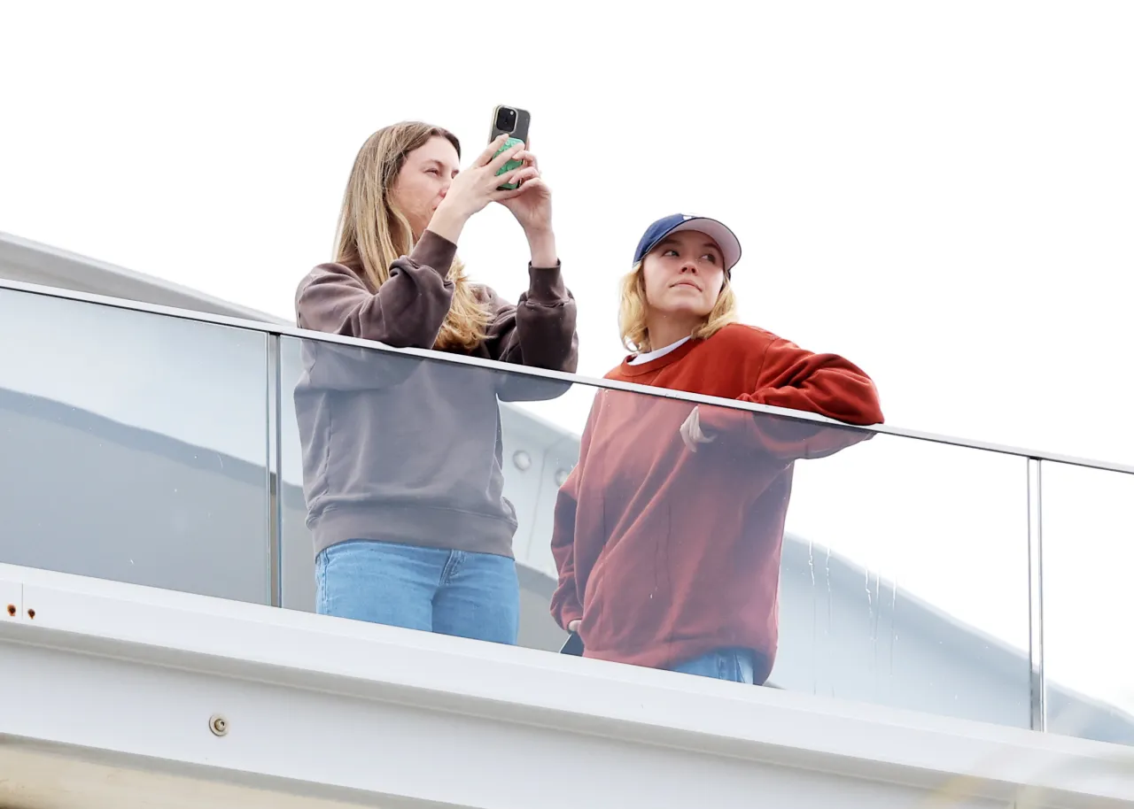 Sydney Sweeney Balcony Look in Bondi May 2026