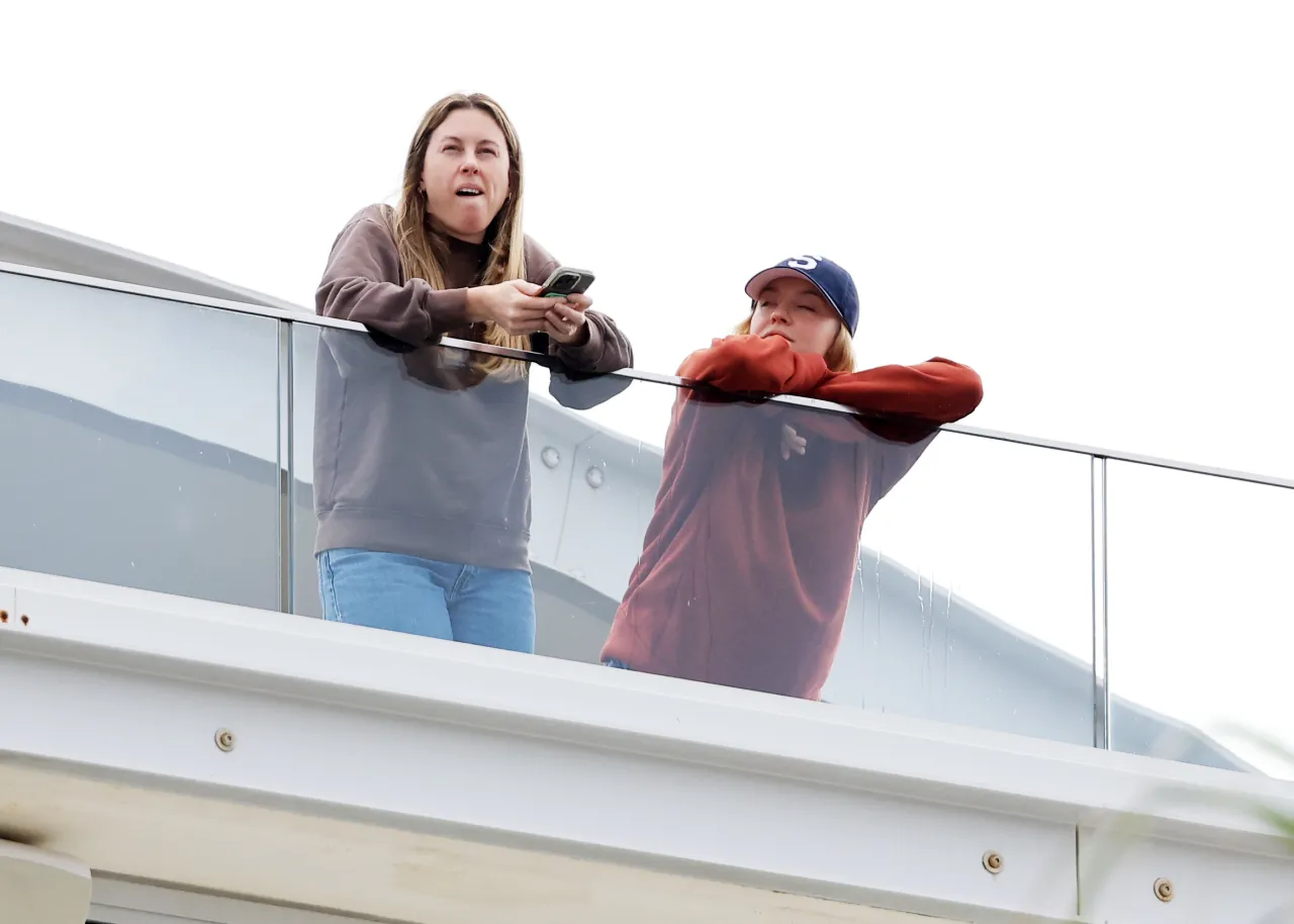 Sydney Sweeney Balcony Look in Bondi May 2026