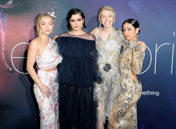 Sydney Sweeney, Barbie Ferreira, Hunter Schafer and Alexa Demie