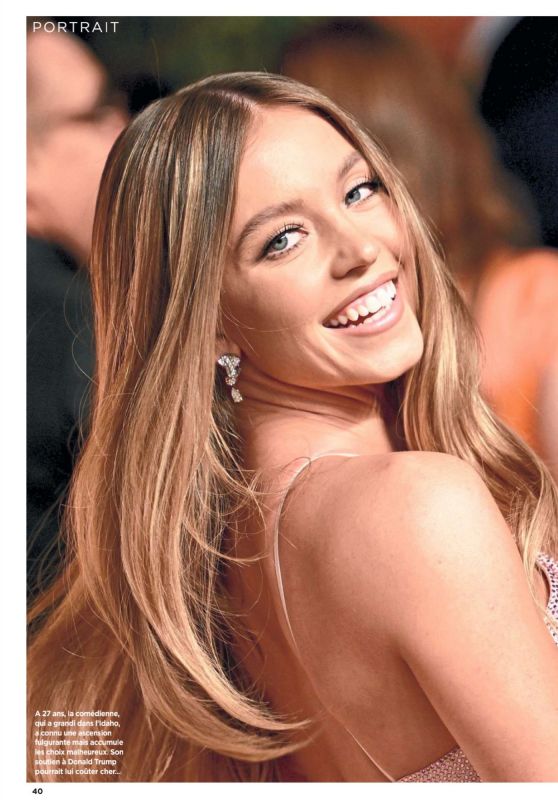 Sydney Sweeney Commands Gala France in Sulfurous Starlet Mode (558×800)