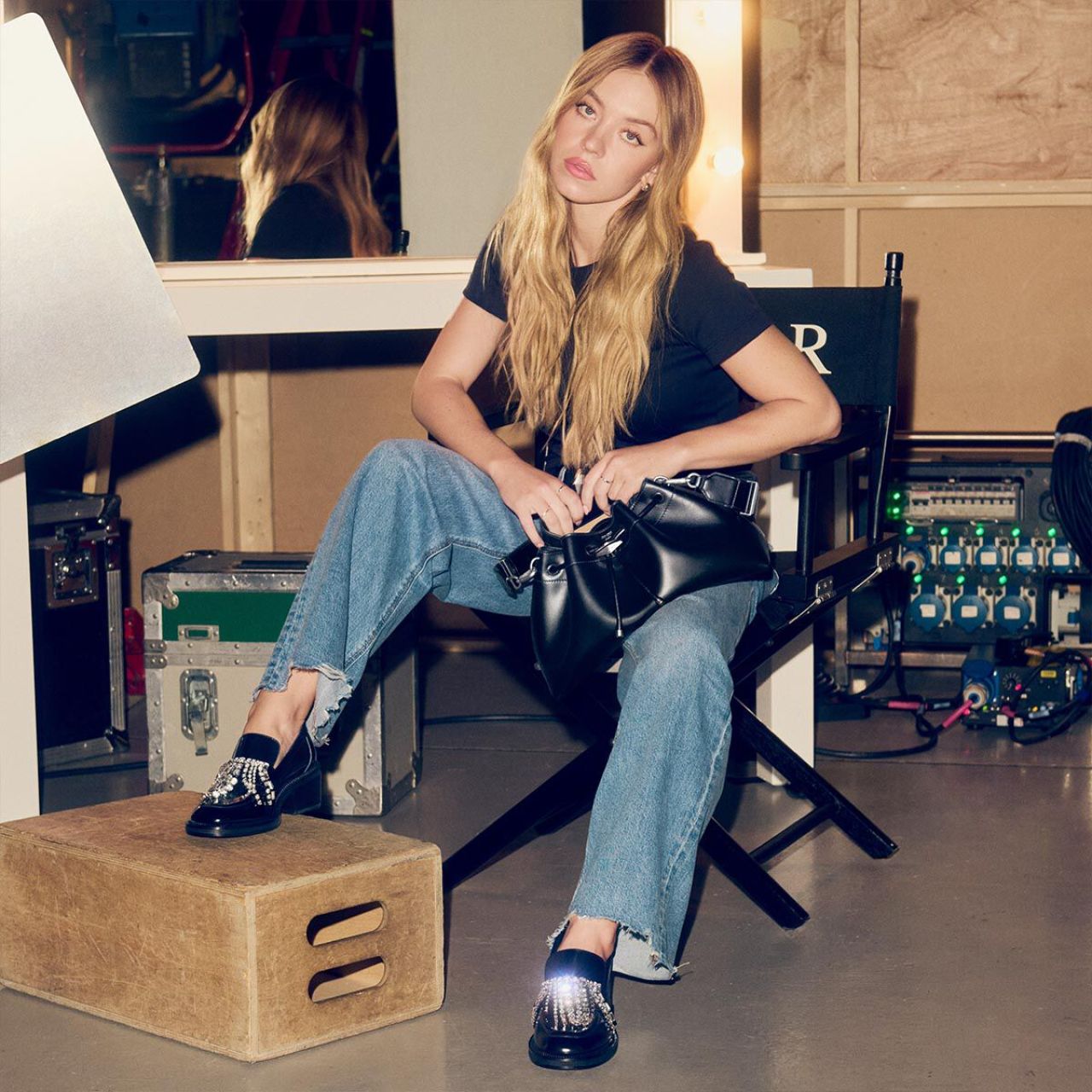 Sydney Sweeney Debuts Jimmy Choo Autumn 2025 Campaign — frame 16/114 (1280×1280)