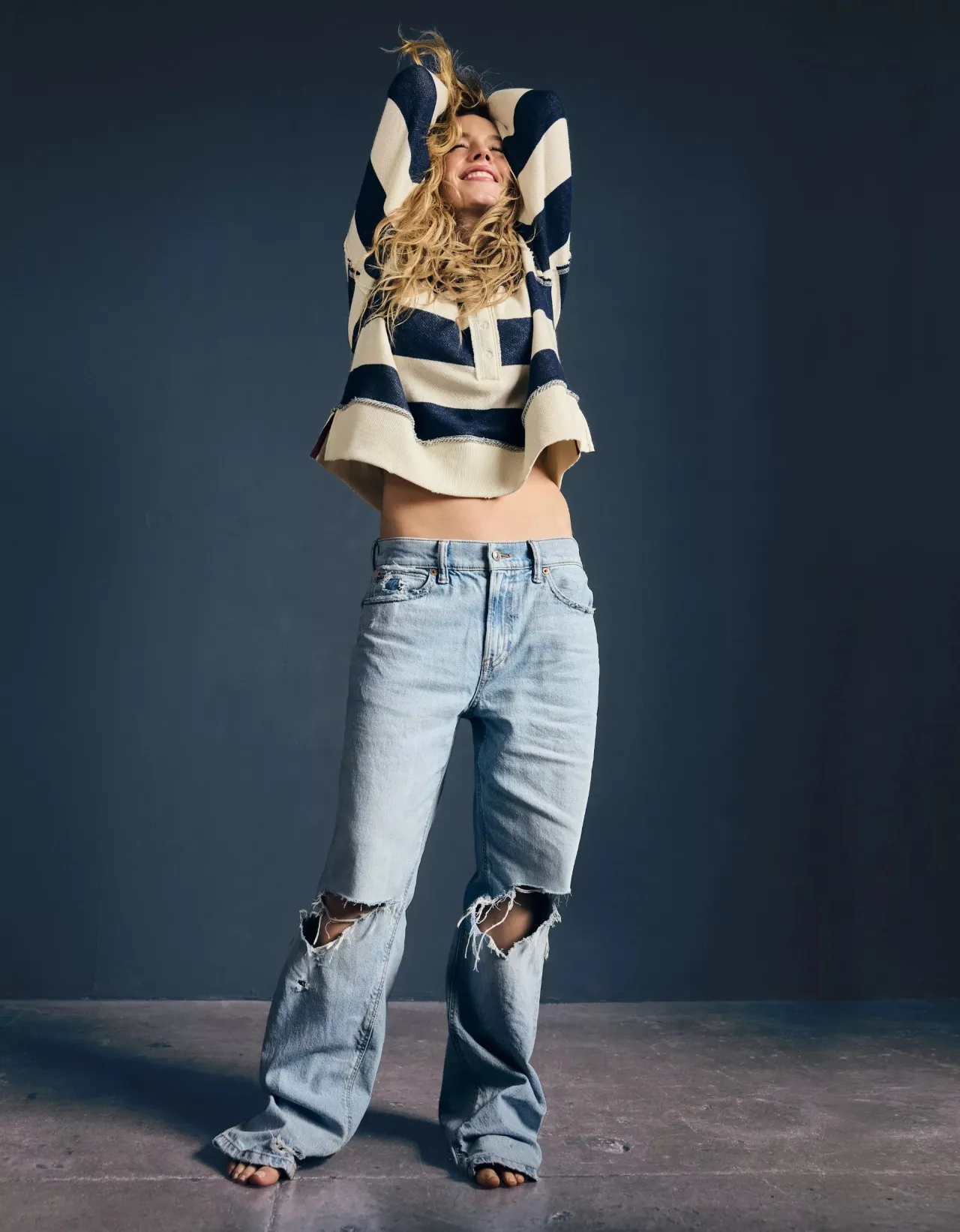 Sydney Sweeney for American Eagle Low Rise Denim