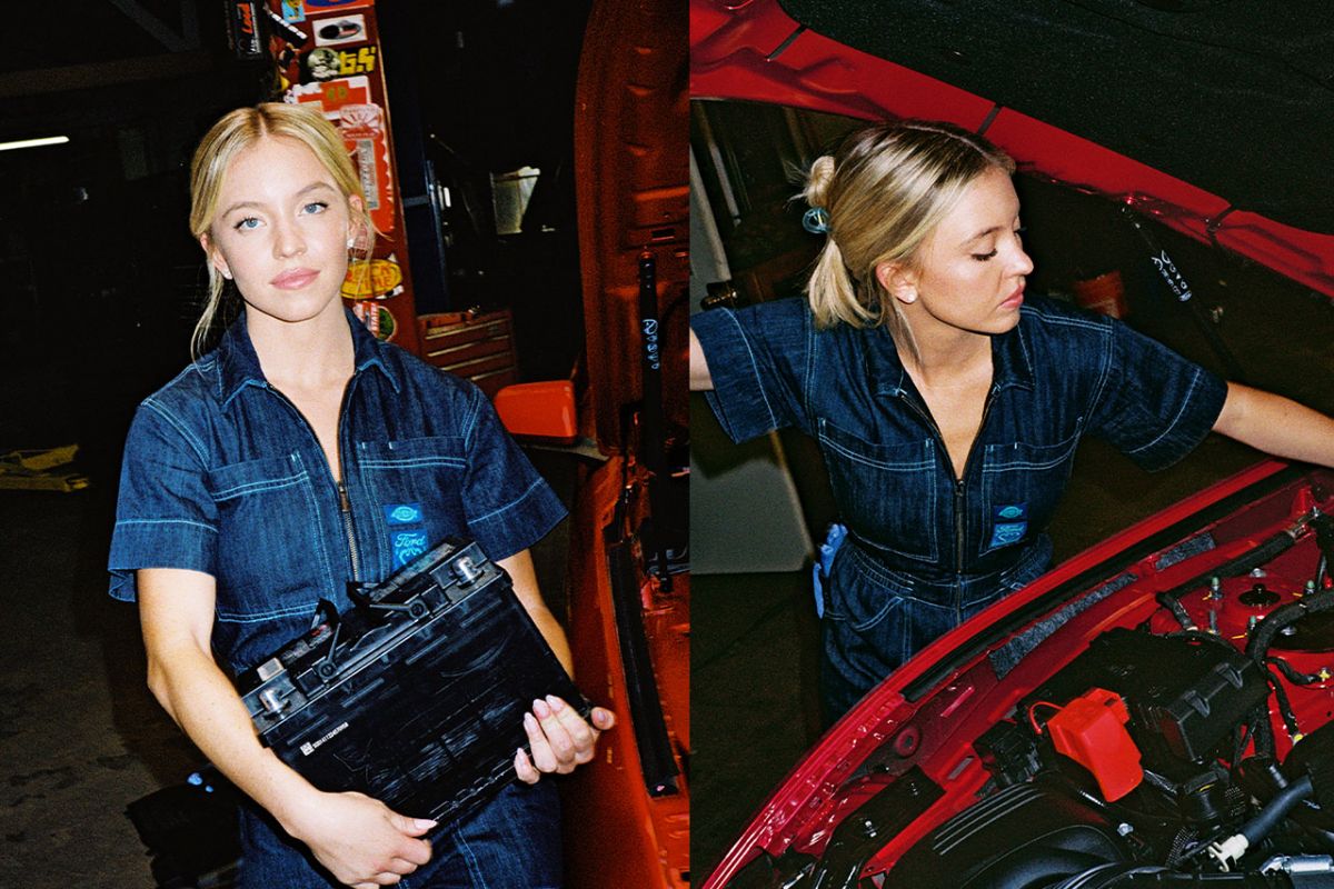 SYDNEY SWEENEY for Ford x Dickies Campaign, November 2023 (1200×800)