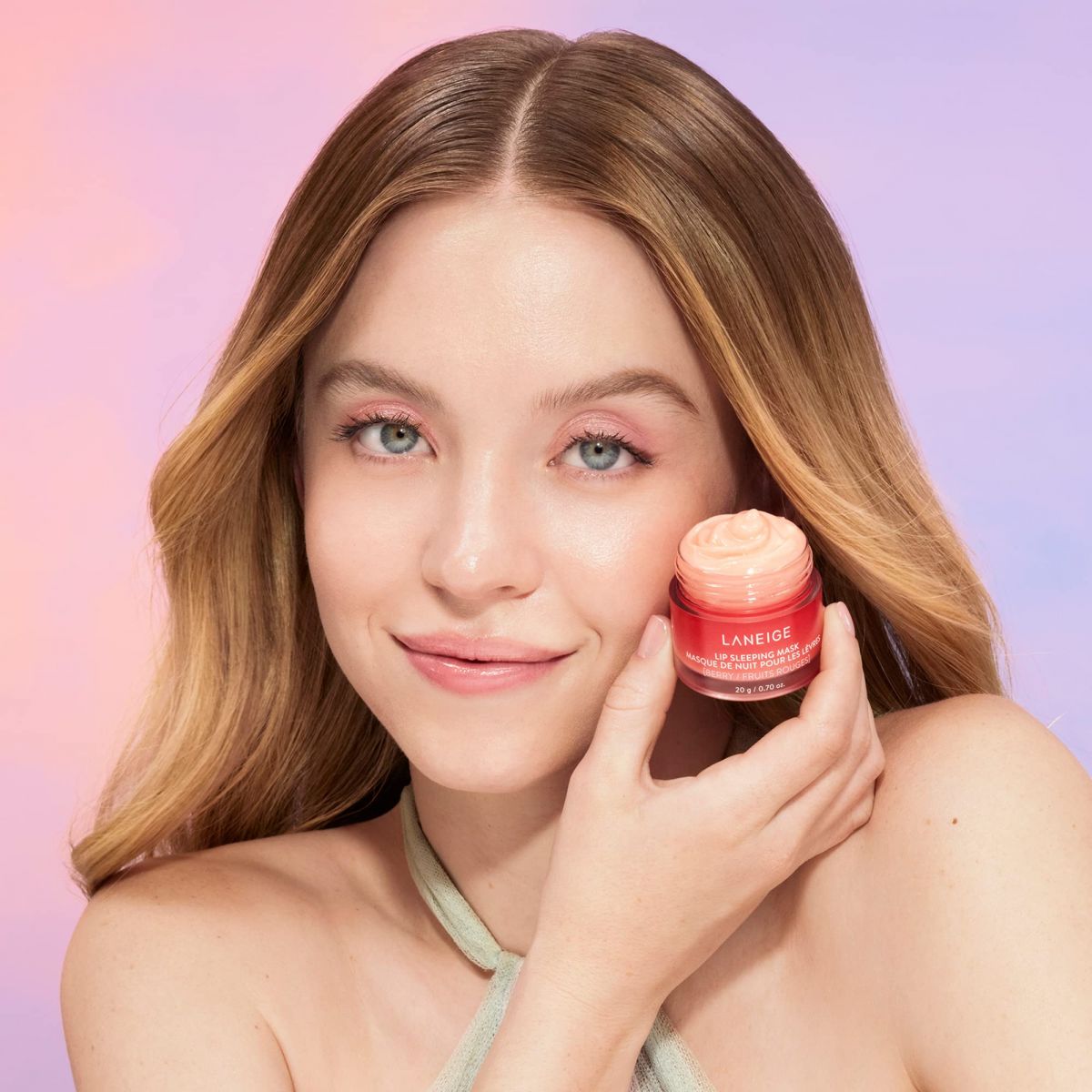 SYDNEY SWEENEY for Laneige Campaign, January 2023 (1200×1200)