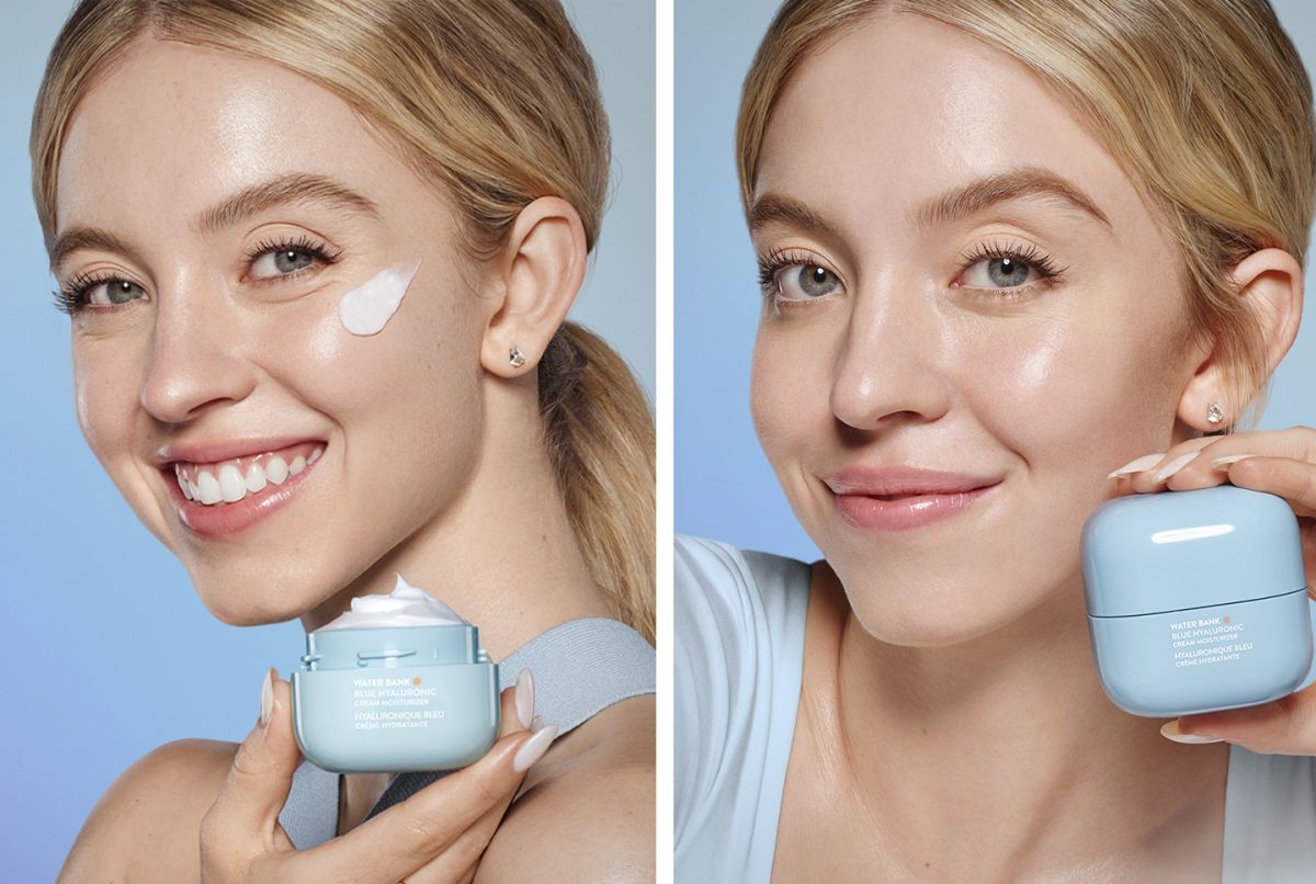 SYDNEY SWEENEY for Laneige Water Bank Blue Hyaluronic Collection, April 2022 (1200×806)