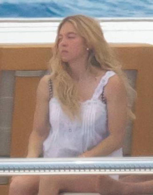 Sydney Sweeney Holding a Script While Enjoying