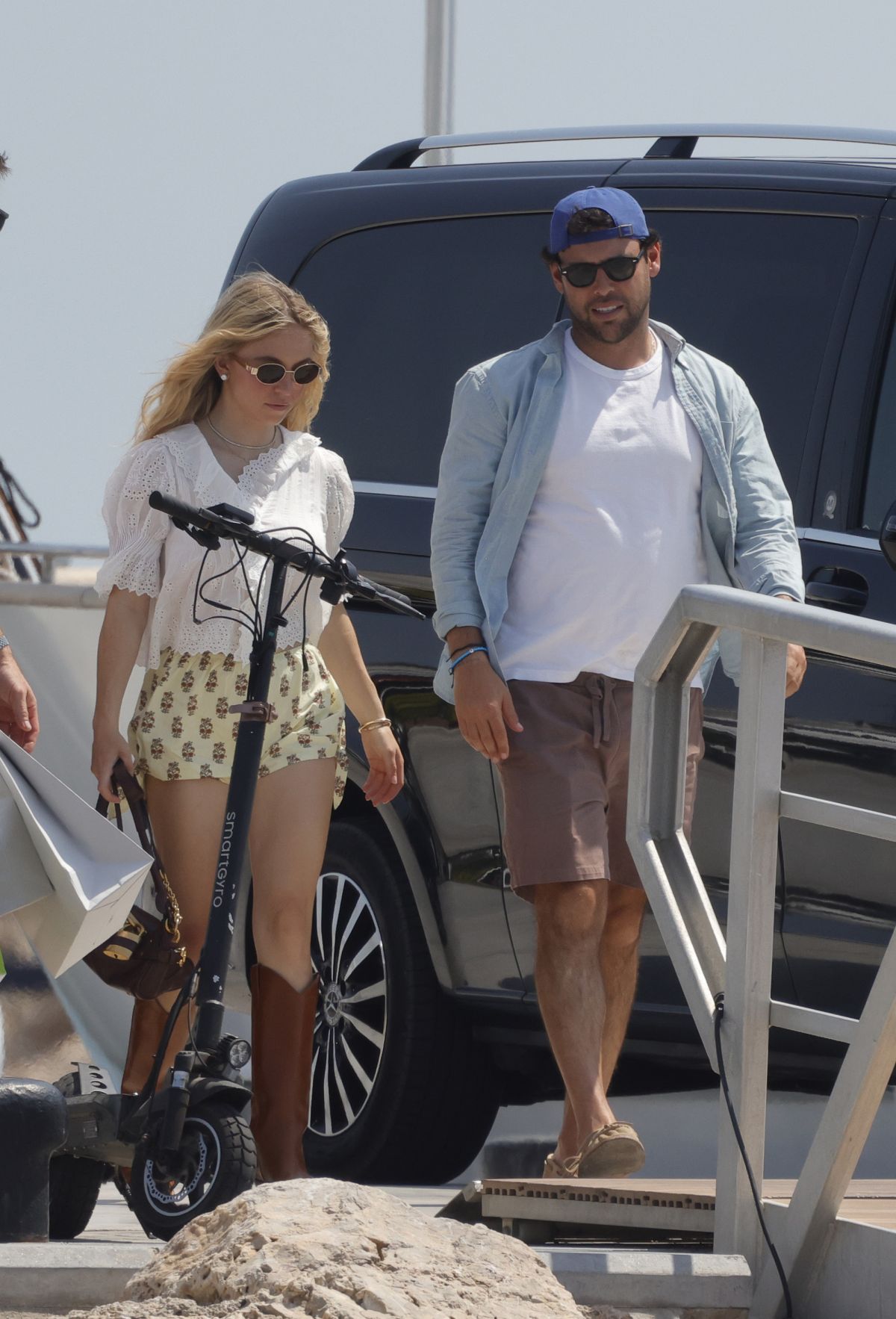 Sydney Sweeney in Bikini Bottoms Jet Skiing in Mal