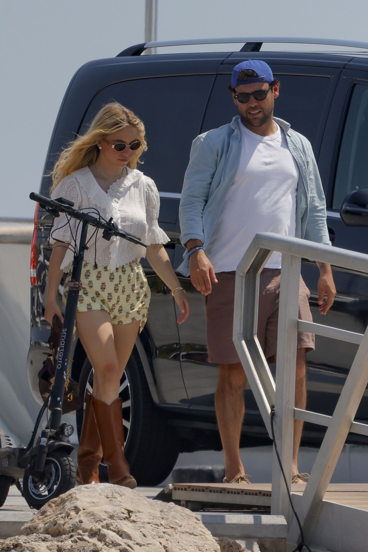 Sydney Sweeney in Bikini Bottoms Jet Skiing in Mal