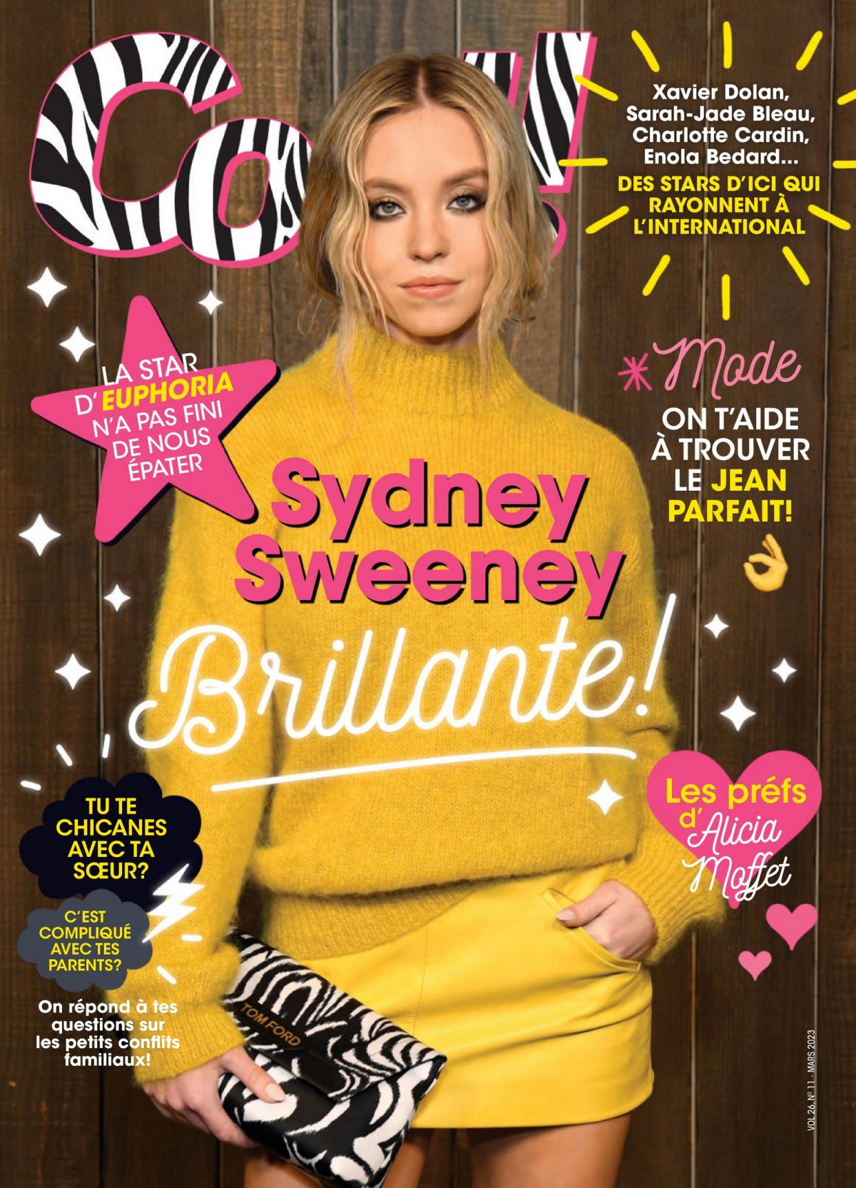 SYDNEY SWEENEY in Cool Canada Magazine, March 2023 (1200×1665)
